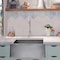 Nantucket Sinks 23-Inch Farmhouse Fireclay Sink with Concrete Finish FCFS2418S-Concrete - alternate 6